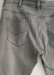 Louis Philippe Premium Men’s Jeans - Grey