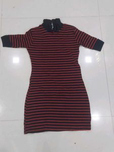 Striped Mini Dress
