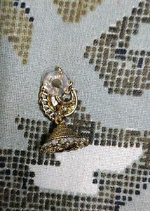 Peacock Jhumka Earrings