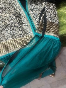Anarkali kurta And Pant Set