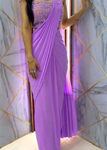 Faux Georgette Saree