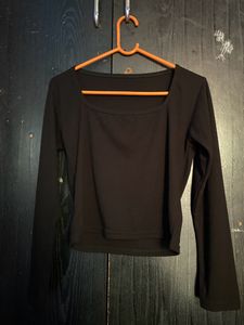 Black Full sleeve Top