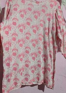 Pink Short Kurti