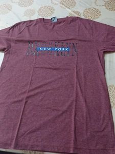 Maroon NY T-Shirt