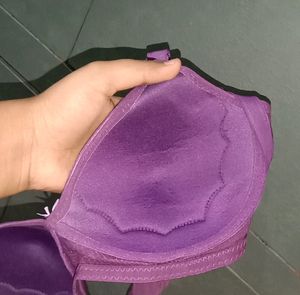 Purple Unsed Bra || Totally New + Free Gift
