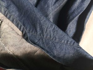 Denim Fit &amp; Flare Dress