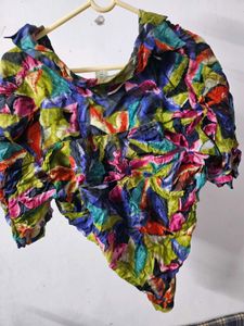 front tie up hawaiian shirt