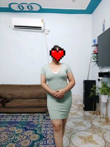 Cute Green Mini Dress