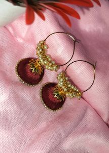 Silk Thread Earrings