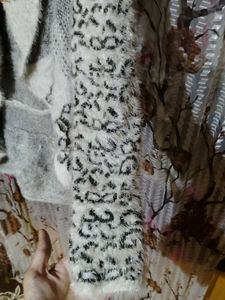 Floral Print Cozy Cardigan