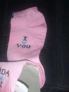 Pink Coloured Socks For Kids