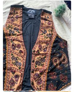 Vintage Unisex Authentic Floral Waistcoat