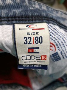 CODE 61 GREY JEANS FOR MEN