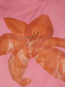 Pink Floral Graphic Tee