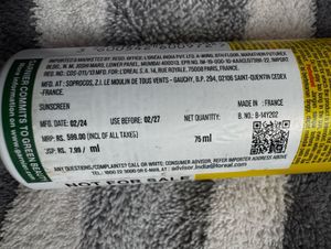 Garnier Vit C Facewash &amp; SPF50 Sunscreen Spray