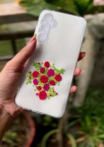 Hand Embroidered Mobile Cover
