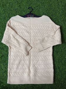 Almost New Pink Color Sweater