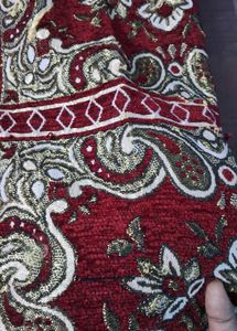 Maroon Color King Size Bed Cover