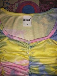 Multicolour Designer Top