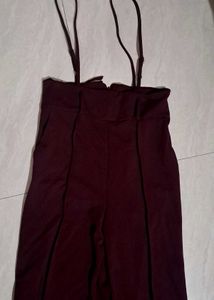 Maroon Jumpsuit