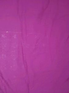 Beautiful Embroidered Purple Color Blouse Piece