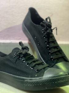Black Converse Shoes | Aesthetic | Comfortable