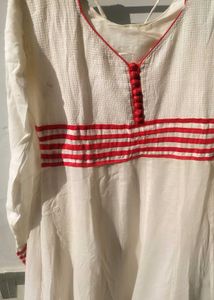 Anarkali dress with leggings and dupatta