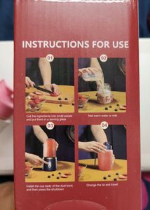 Pink Compact Portable Juicer - Limited Offer