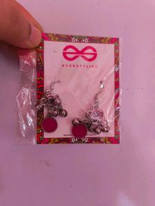 Oxidised Silver Earrings