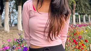 Pink Bodycon Top