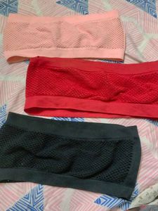 Combo of 3 Tube Bra - Comfy &amp; Stylish