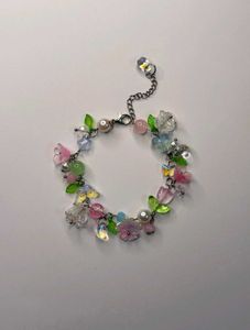 Unique Handmade Glass Beads Bracelet