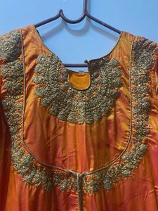 Metallic Anarkali