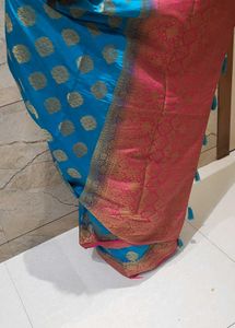 Beautiful Heavy New Saree In Banarasi Silk