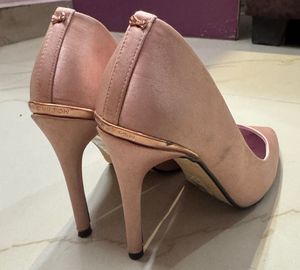 Pink Pointed Heels