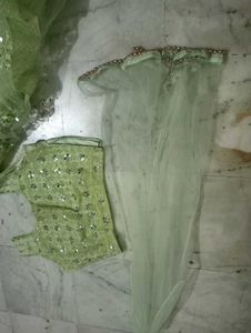 One Time Used Lahenga Choli..