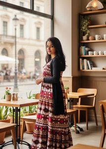 Patterned Maxi Dress