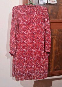 Pretty Red Tunic Top❤️