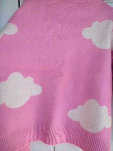 Pinterest Cloud Printed Sweater