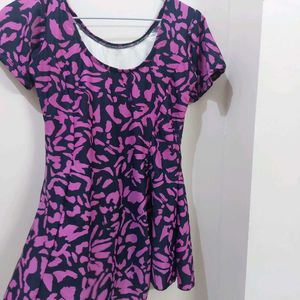 Patterned Swimming Suit
