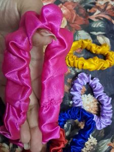 Satin Scrunchies