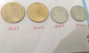 Rare 4peice Of Akam Set(75th Independece Day Coin)