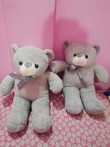Combo Of 2 Fur Teddy Bears
