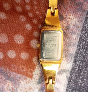 Escort Orignal Gold Tonned Bangle Womens Watch