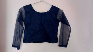 Elegant Navy &amp; Gold Girls&#39; Dress