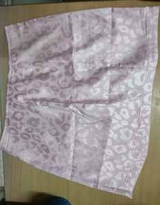 Rich Satin Luxury Branded Skirt