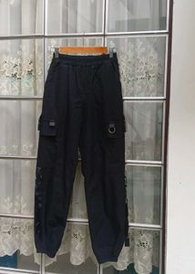 Black Cargo Pant