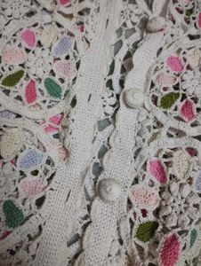 Crochet Floral Top