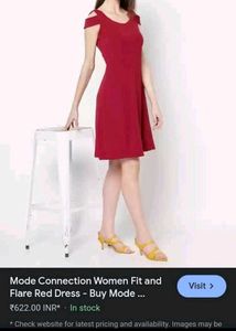 Red Sexy Dress For Party 🥳
