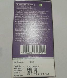 The Derma Co Face Serum